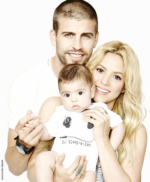 Gerard Pique, Shakira, Milan Gerard Pique, Shakira, Milan
